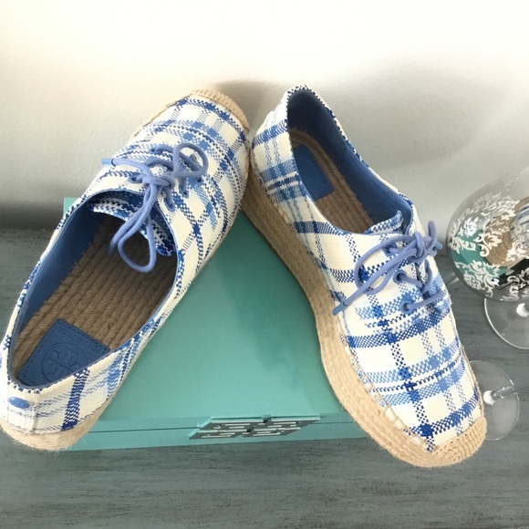 Tory Burch Braided Platform Lace Up Espadrille - Picture 4 of 4